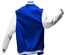 Blue White College Jacket