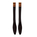 Black Brown Striped Socks