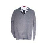 School Sweater Grey