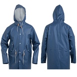 Dark Blue Rain Coat