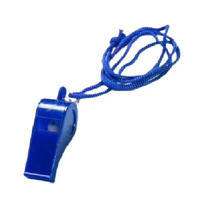 Blue Whistle With Blue Thread