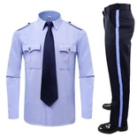 Security Guard Uniform with a Tie