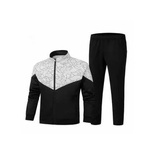 Black Grey School Track Suit
