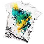 Watercolor Tshirt Mockup Print