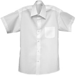 White Short Sleeved Shirt