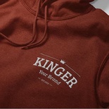 Mockup Embroidery on a Hoody