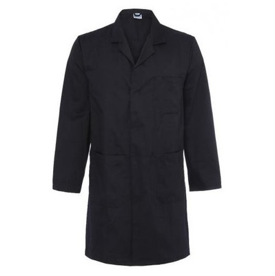 Hospital Lab Coat Black